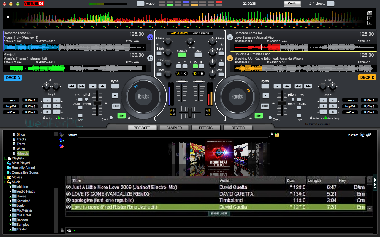 Virtual dj mixer software, free download for pc mac